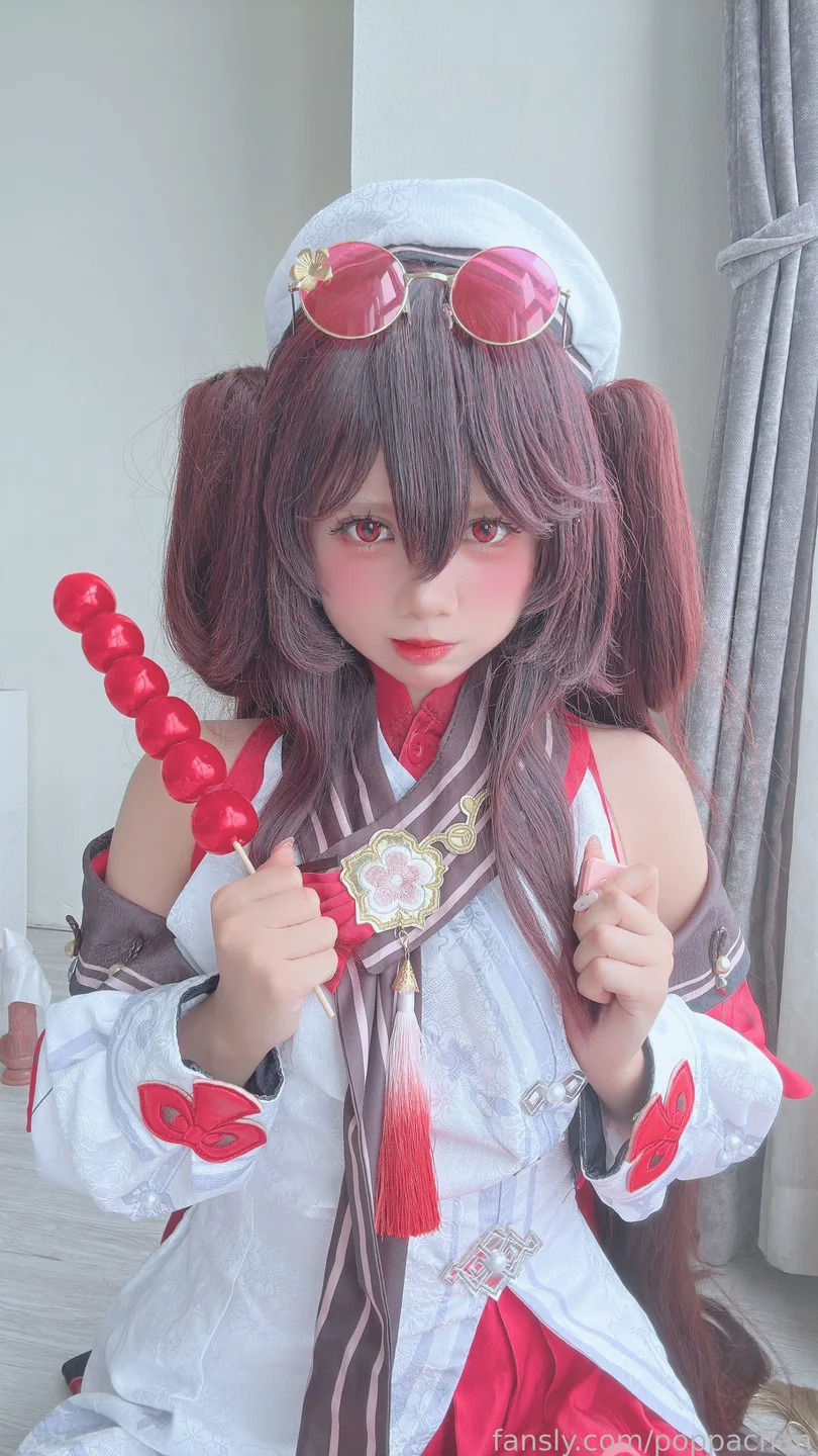 PoppaChan - 胡桃 HuTao [30P-33MB] tg@simisebaisi 【丝足阁】006.webp